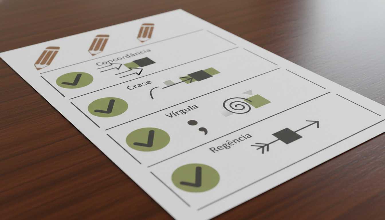 Como Evitar os Erros de Português Mais Comuns na Redação de Concursos (Guia 2025)