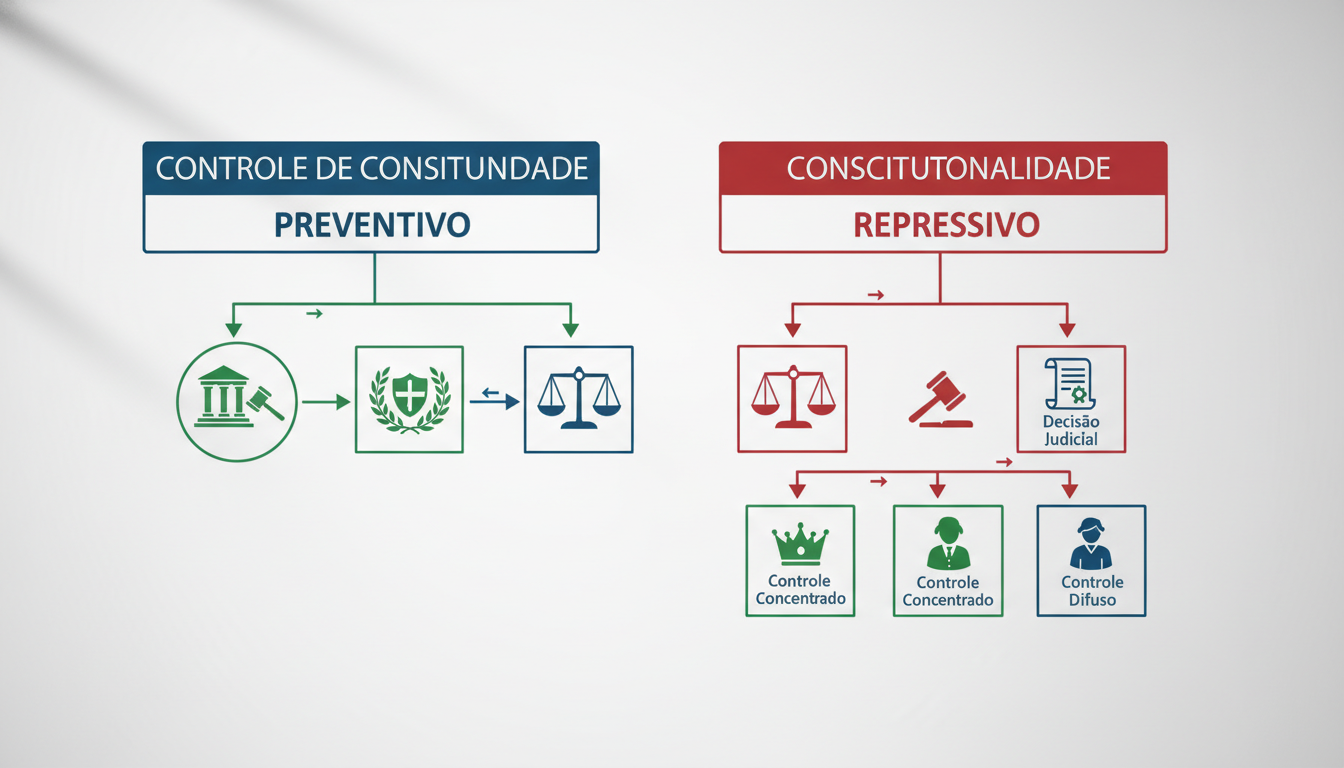 Guia Completo de Direito Constitucional para Concursos: Temas Mais Cobrados em 2025
